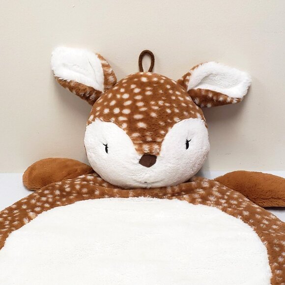 Mary Meyer 38" Deer Fawn Baby Play Mat Plush - Picture 3 of 6